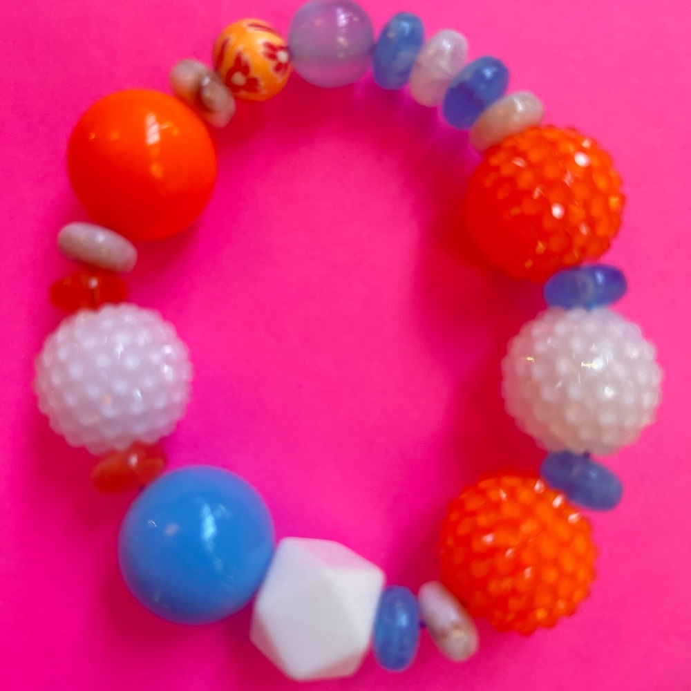Colorful Beaded Kids Bracelet